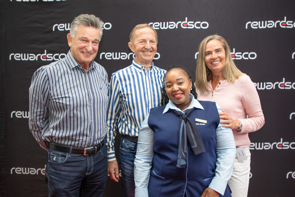 Rewardsco leaders with client partners